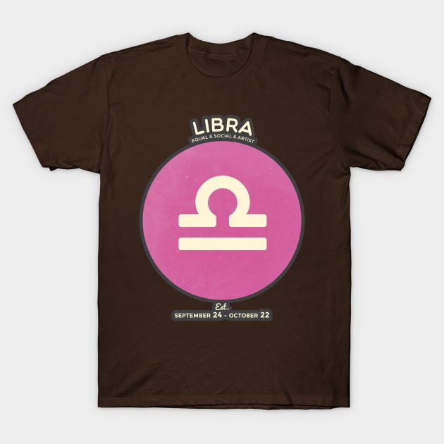 Libra T-Shirt by ckaya